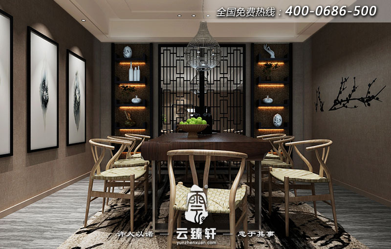 禪意中式餐廳的裝飾設(shè)計(jì)