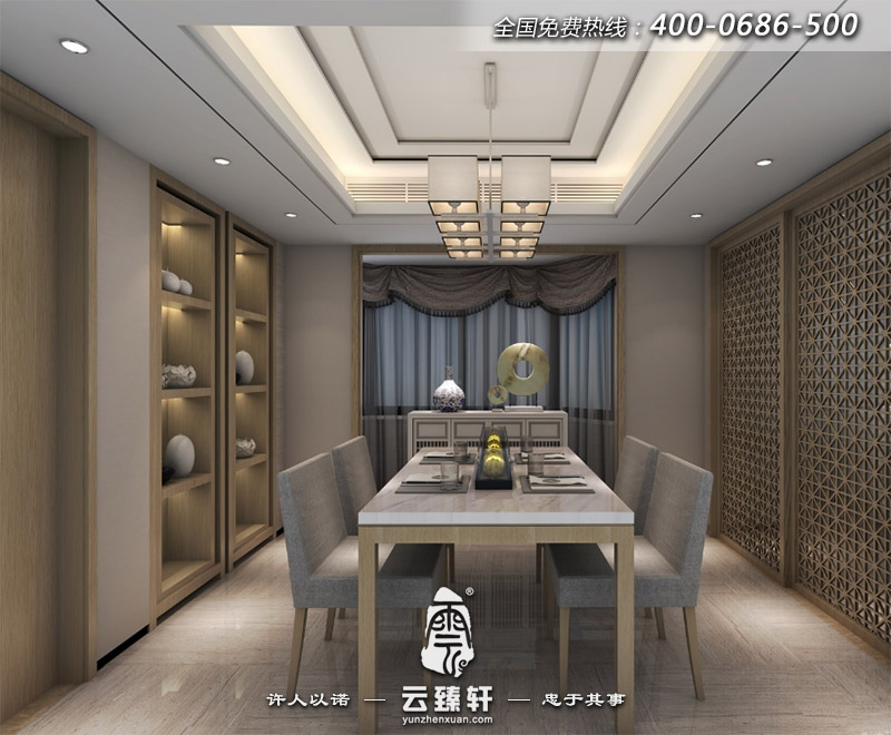禪意風格室內(nèi)設計效果圖