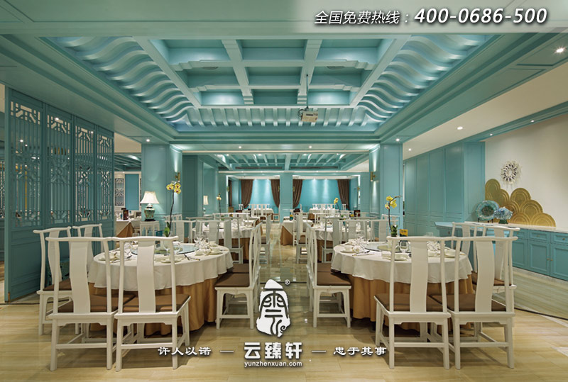 中式餐廳設(shè)計(jì)大廳