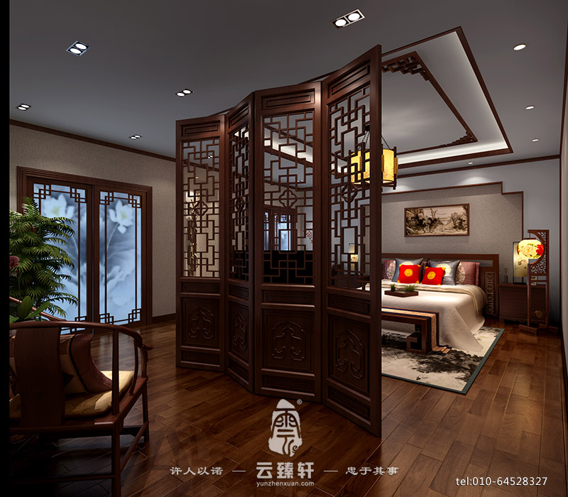 中式家裝設(shè)計效果圖