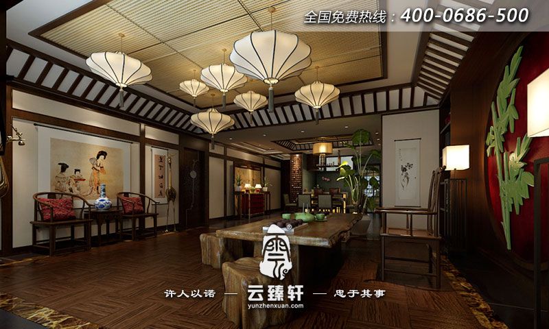 茶坊方案設(shè)計(jì)效果圖